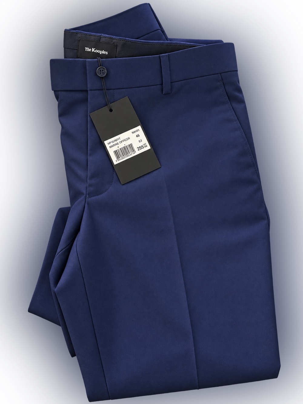 NWT The Kooples wool-mohair Marine Officer trousers FR46/US30 $255 suit pant